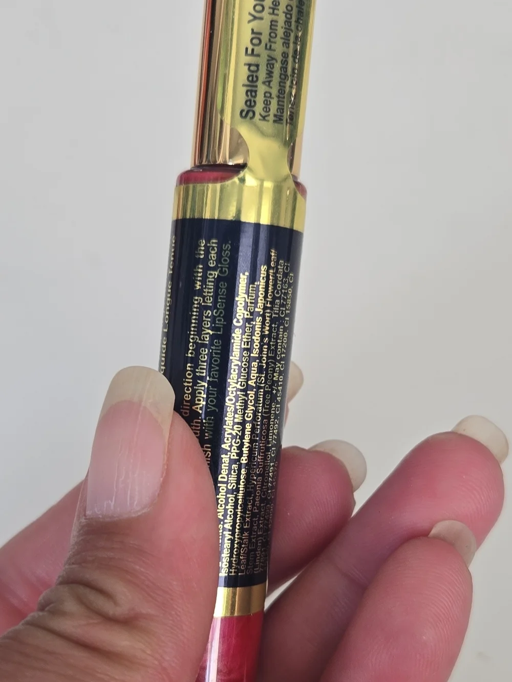 Long-Lasting Liquid Lip Color - Pink
